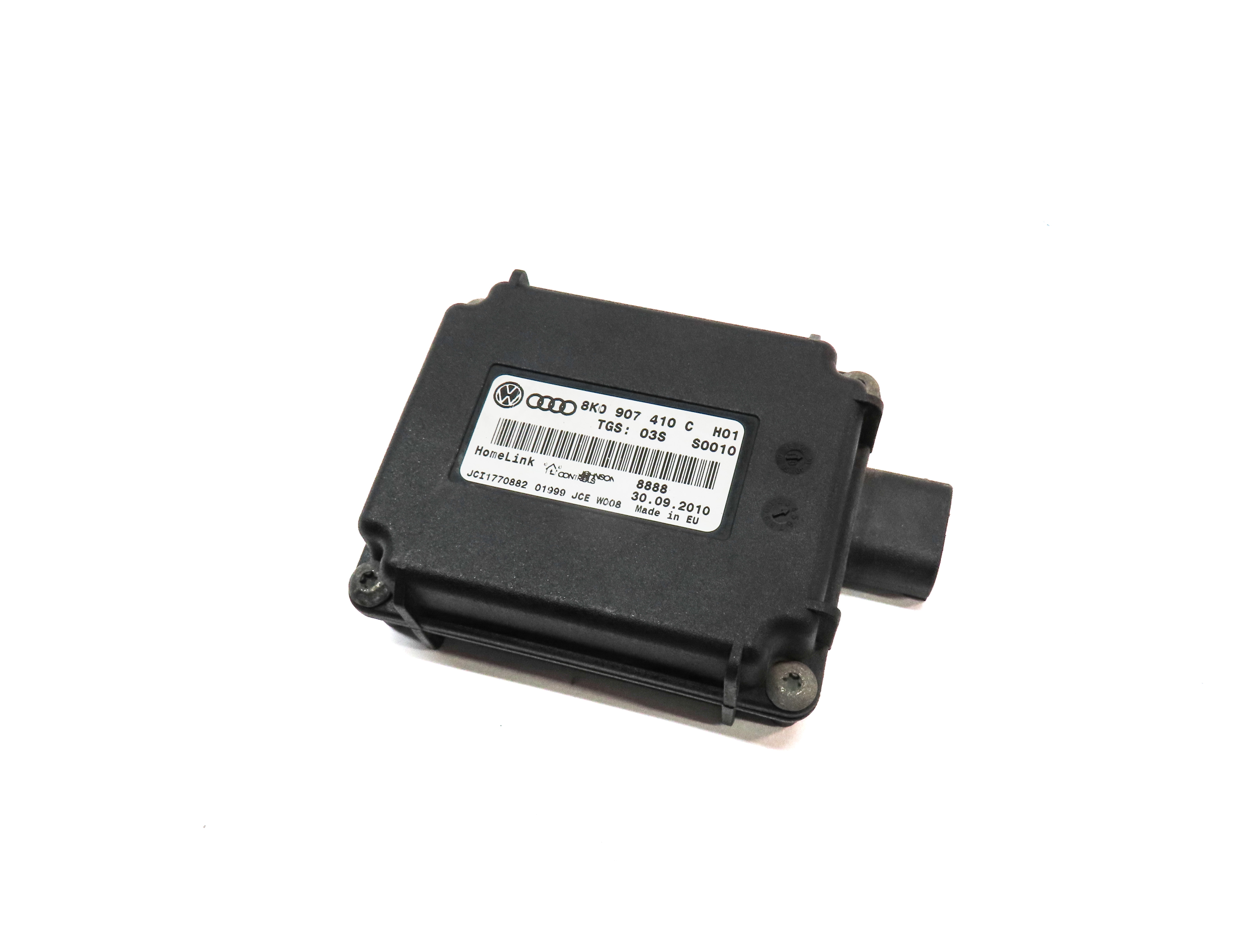 2008-2012 AUDI A4 S4 A5 Q5 Q7 (B8 8K 8T 8R 4L) HOMELINK GARAGE DOOR GATE MODULE — exact item pictured